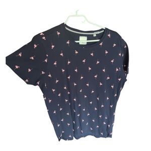 Men's Navy Flamingo Isle Of Tees‎
